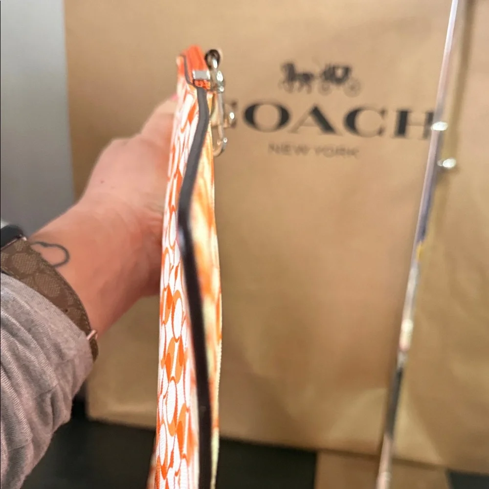 Coach Peyton Dream C Metro Tech Zip Pouch - Picture 7 of 8